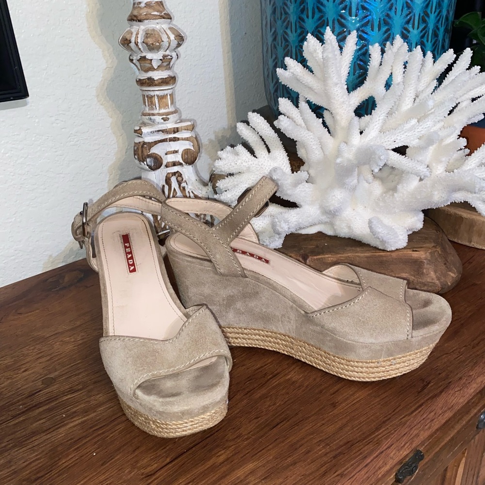 Prada suede Espadrilles